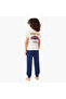Spider-Man Print T-shirt and Pyjama Set - 4