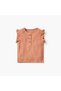 Textured Muslin Top and Shorts Set - 2