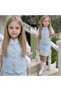 Shirt / Jacket / Skirt / Brooch - Top and Bottom 4 Piece Set - Girls' Holiday Outfit