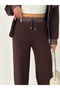Women's Modal Fabric Zip-Up Tracksuit Set with Parachute Fabric Paneled Details - 4