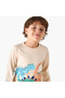 Dinosaur Print T-shirt and Pyjama Set - 5