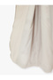 Long Sleeve Pocket Detailing Lace-Up Detailing Faux Fur Hood Detailing Cashmere Coat - 7