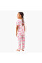 4-Piece Tomato Print T-shirt with Pyjama Set - 5