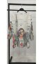 Hatunatila Digital Printed Crew Neck Long Loose Sweater - 1339