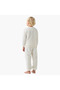 Boys Pyjama Set with Cable Knit - Polyester - Long Sleeves - Crew Neck - 4
