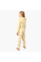 Girls Pyjama Set with Winnie The Pooh Print - Polyester - Long Sleeves - Hooded Neck - 4
