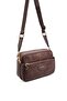 Brown - Brown Suede Women's Crossbody Bag Sp1267 - 2