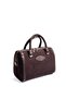 Brown - Brown Suede Women's Handbag Sp1091 - 2