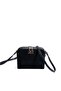 Black - Black Suede Women's Crossbody Bag Sp888 - 5