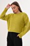 Women's Crew Neck Knitwear Knitted Sweater 255449 - - 2