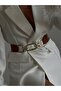 Gold Buckle Elastic Belt Women's Belt Dress Belt Shirt Belt Coat Belt