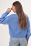 Women's Crew Neck Knitwear Knitted Sweater 255449 - - 5