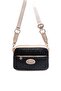Black - Women's Crossbody Bag with S.Nut Logo Sp1267