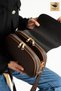 4-Eyelet Covered Women's Crossbody and Shoulder Bag - 3