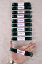 Emerald Green Satin Ribbon 2 cm 10m - Bohça, Nikah, Nişan, Çeyiz, Hediye, Süsleme, Doğum Günü, Parti - 2
