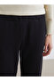 Lcw Grace Black Plus Size Elastic Waist Women's Trousers - 4