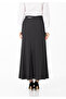 Maxi Size Fish Tail Skirt with Pleated Belt Detail - 2