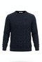 Men's Crew Neck Thick Sweater - 4