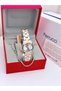 Steel Strap Calendar Minimal Case Women's Wristwatch 3 Atm 2 Years Warranty + Bracelet Gift - 6