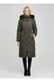 Quilted Zippered Hooded Large Size Lined Sports Coat