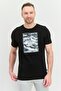 Men Sportswear Fit Short Sleeve Outdoor T Shirt, Black