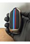T10X T10F 3-Button Protection Key Remote Control Metal Case with Colorful Stripe, Keychain Gift - 2