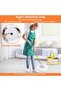 Spin Mop Telescopic Handle, Base, 2 Refills for Floor Cleaning, 360° Spinning Mop Bucket - 8