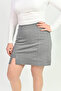 Shaping / Sculpting Steel Fabric Front Back Skirt Look Stretch Fabric Shorts Skirt - 3