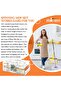 Spin Mop Telescopic Handle, Base, 2 Refills for Floor Cleaning, 360° Spinning Mop Bucket - 4