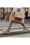Women's Suede Mini Boots Thick Sole Fur Inside Winter Daily Comfortable Boots - 5