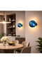 Dekor,Fungal Metal Single Wall Sconce,Diameter 16Cm,Shiny Blue Ambiance Lighting Fungal-13361-K - 7