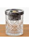 Premium Boxed Marble Whiskey Smoking Set (Charcoal, Pipe, Apparatus with Strainer, Whiskey Stone, Spoon) - 5