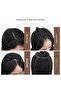 Real Human Hair Topper, Invisible Seamless, Breathable Lightweight 3D Knitting, High Crown Volume - 4