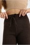 Ribbed Lace-Up Knitwear Trousers - 3