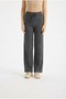 Ribbed Lace-Up Knitwear Trousers - 7
