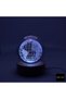3D Lighted Glass Globe – Color Changing Led Night Light - 6