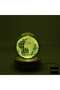 3D Lighted Glass Globe – Color Changing Led Night Light - 5