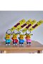 Set of 4 Keychains – Bag Ornament - 2