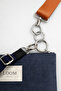 Velma Mini Canvas Bag Navy Blue – Canvas Crossbody Women's Shoulder Bag - 2