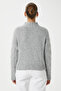 Women's Drew Soft Texture Gray Hair Braided Knitwear Sweater 3020 - 6