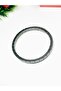 Hematite Square Stone Men's Bracelet – Natural Stone – Elastic – Stylish & Modern - 4