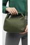 Women's Mini Joli Braided Hand Shoulder Bag Length 11 cm Width 22 cm - 3