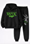 Straykids Printed 3-Ply Quality Sweatshirt and Trackpants Children's Bottom-Upper Set