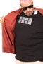 Fashion XL Large Size Men's Cardigan Mock Neck U25820 - 3