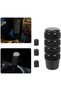 Universal 9.5cm Jdm Metal Sport Gear Shift Knob with Bracket Aluminum Auto-Manual Gear Shifter Black - 3