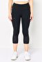 Women Sportswear Fit Training Capri Leggings, Black