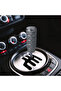 Universal 9.5cm Jdm Metal Sport Gear Shift Knob with Bracket Aluminum Auto-Manual Gear Shift Titanium Gray - 2
