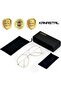 Metal Frame Polarized Sunglasses for Women Men Retro Shades - 6