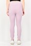 Women Fitted Training Full Length Leggings, Lavender - 4