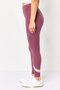Women Sportswear Fit Training Leggings, Mauve - 4
